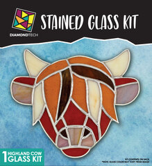 Stained Glass Kit - Highland Cow